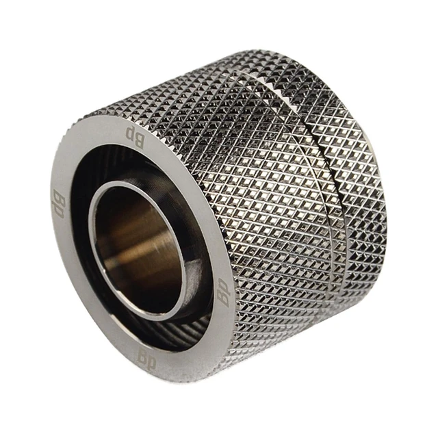 Alt view image 7 of 7 - Bitspower G1/4" to 1/2" ID, OD 3/4" OD Compression Fitting for Soft Tubing, CC5 Ultimate, Black Sparkle