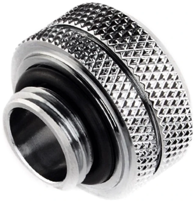 Alt view image 7 of 7 - Bitspower G1/4" to Enhance Multi-Link Fitting for 14mm OD Rigid Tubing, Silver Shining, 4-pack