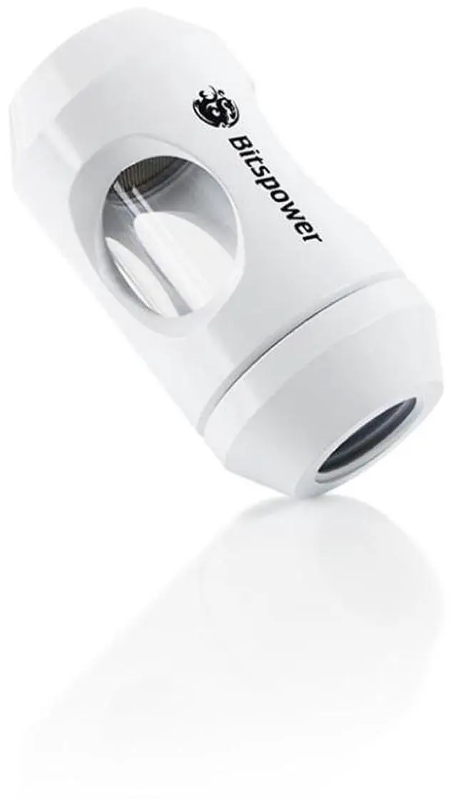 Alt view image 9 of 12 - Bitspower G1/4" In-Line Filter, Deluxe White
