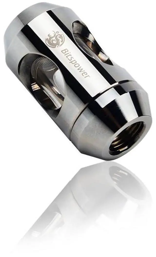 Alt view image 8 of 11 - Bitspower G1/4" In-Line Filter, Black Sparkle