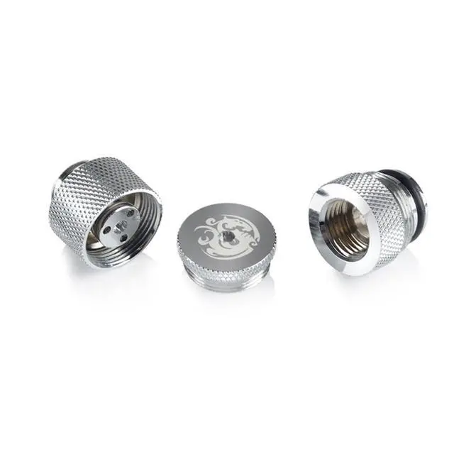 Alt view image 5 of 7 - Bitspower Water Exhaust Fitting, Silver Shining