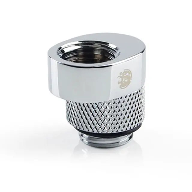 Alt view image 4 of 6 - Bitspower X-cross Offset Fitting, Silver Shining