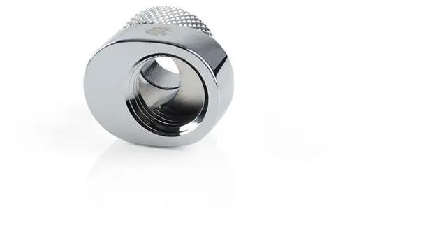 Alt view image 5 of 6 - Bitspower X-cross Offset Fitting, Silver Shining