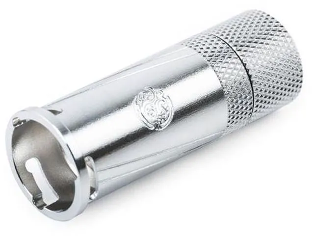 Alt view image 6 of 8 - Bitspower Quick Disconnect Female Fitting with Rotary IG1/4" Extender, Silver Shining