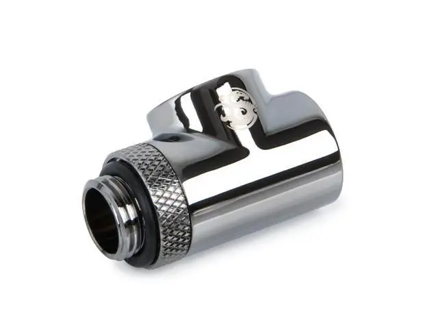 Alt view image 14 of 16 - Bitspower T-Block Rotary Fitting, Black Sparkle