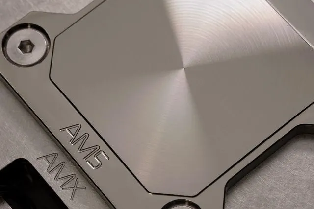 Alt view image 9 of 14 - EKWB EK-Quantum Velocity² D-RGB CPU Water Block - AM5 Nickel + Plexi
