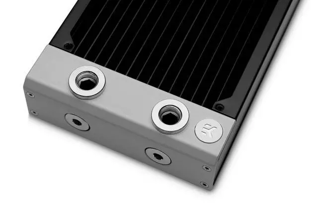 Alt view image 9 of 14 - EK-Quantum Surface P480M 480mm Radiator - Black