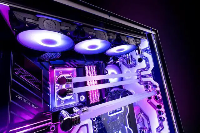 Alt view image 11 of 11 - EKWB EK-Quantum Reflection² PC-O11D XL D5 PWM D-RGB - Plexi