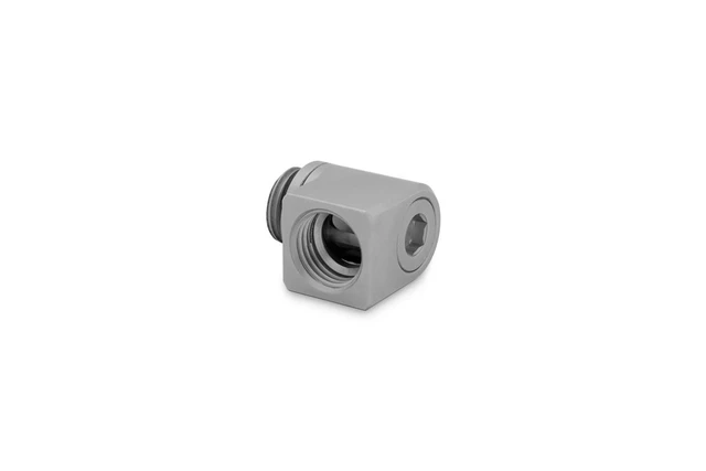 Alt view image 5 of 15 - EKWB EK-Quantum Torque Micro Rotary 90° - Satin Titanium