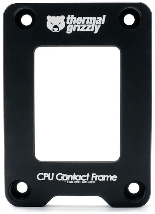 Alt view image 16 of 18 - Thermal Grizzly - CPU Contact Frame Intel 13th & 14th Generation - for Optimized CPU Contact Pressure to Improve The Cooling Performance - Easy Install