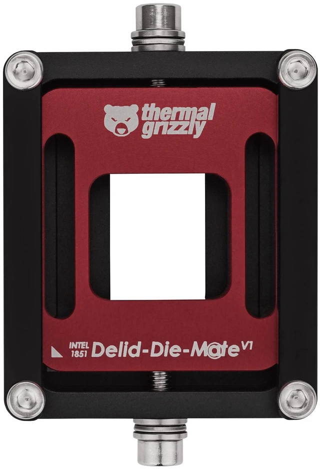 Alt view image 9 of 12 - Thermal Grizzly Intel 1851 Delid-Die-Mate V1, Aluminum (TG-DDM-i1851-V1)