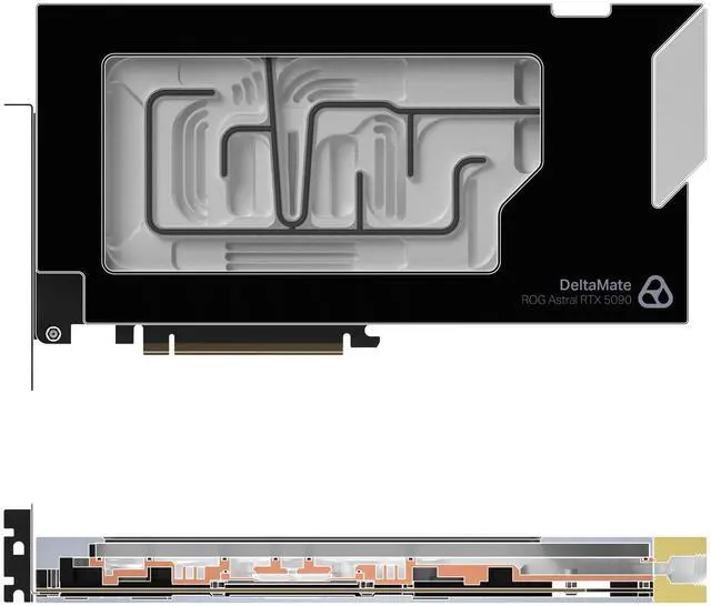 Alt view image 10 of 14 - Thermal Grizzly DeltaMate GPU Block - Astral GeForce RTX 5090 (TG-DM-GPU-001)