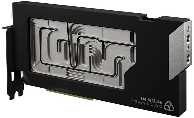 Alt view image 8 of 14 - Thermal Grizzly DeltaMate GPU Block - Astral GeForce RTX 5080, G1/4, Nickel Plated Copper, Black (TG-DM-GPU-002)