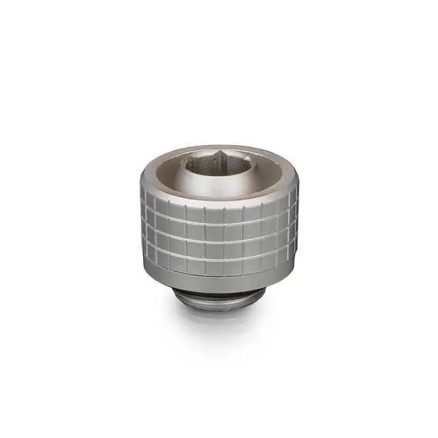 Alt view image 3 of 7 - Thermal Grizzly DeltaMate ST16 Compression Fitting for Soft Tubing, 10mm ID/16mm OD, Matt Nickel, 6-pack