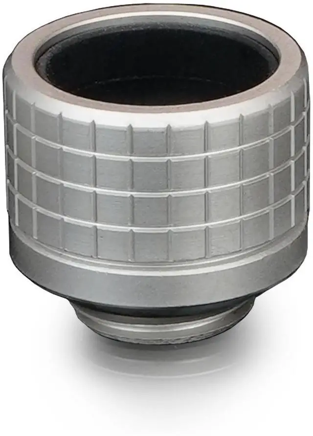 Alt view image 8 of 11 - Thermal Grizzly DeltaMate 16mm HardTube Compression Fitting - HT16 - Matt Nickel, G1/4, Brass (TG-DM-FIT-0202)