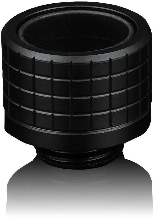 Alt view image 3 of 7 - Thermal Grizzly DeltaMate HT16 Compression Fitting for Rigid Tubing, 16mm OD, Black, 6-pack