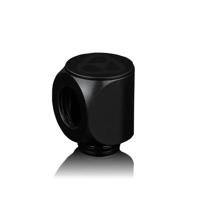 Alt view image 3 of 7 - Thermal Grizzly DeltaMate 90 Degree Rotary Fitting, Black, 6-pack
