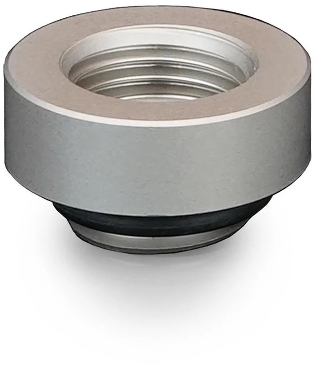 Alt view image 8 of 10 - Thermal Grizzly DeltaMate 7mm Male to Female Extender Fitting - MF7 - Matt Nickel, G1/4, Brass (TG-DM-FIT-0205)