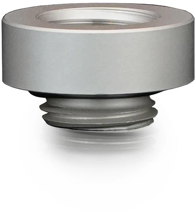 Alt view image 9 of 10 - Thermal Grizzly DeltaMate 7mm Male to Female Extender Fitting - MF7 - Matt Nickel, G1/4, Brass (TG-DM-FIT-0205)