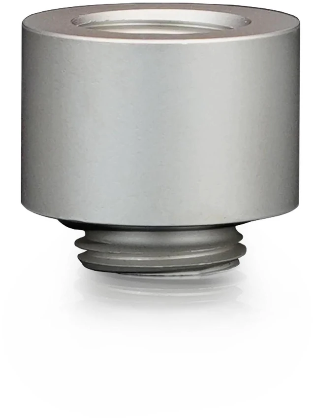 Alt view image 9 of 10 - Thermal Grizzly DeltaMate 14mm Male to Female Extender Fitting - MF14 - Matt Nickel, G1/4, Brass (TG-DM-FIT-0207)