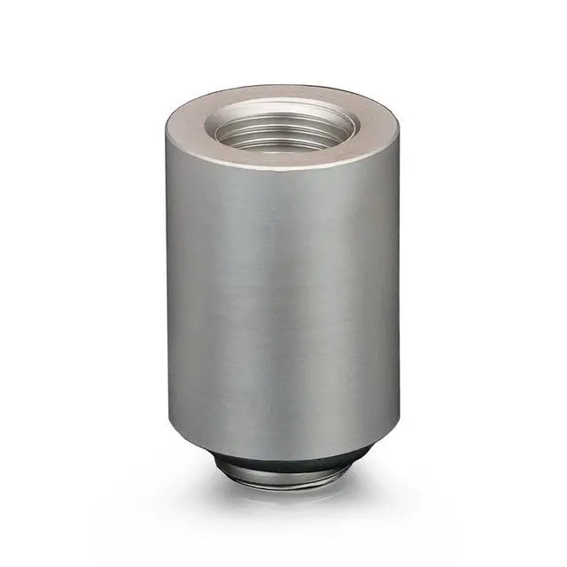 Alt view image 8 of 10 - Thermal Grizzly DeltaMate 28mm Male to Female Extender Fitting - MF28 - Matt Nickel, G1/4, Brass (TG-DM-FIT-0208)