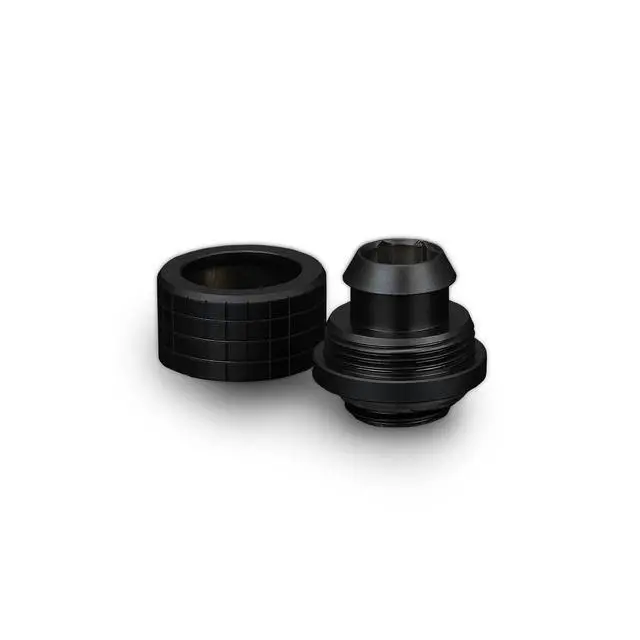 Alt view image 5 of 7 - Thermal Grizzly DeltaMate ST13 Compression Fitting for Soft Tubing, 10mm ID/13mm OD, Black, 6-pack