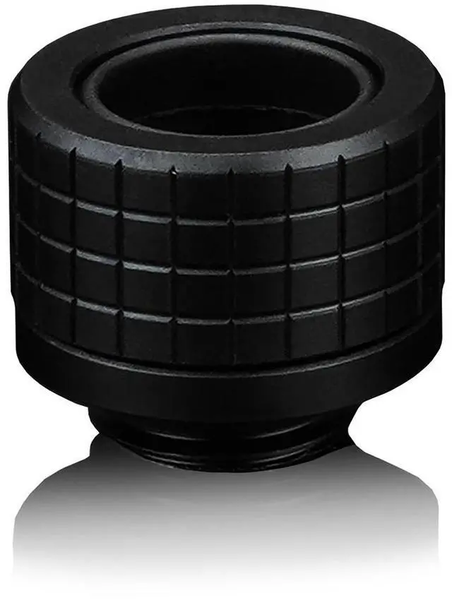 Main image of Thermal Grizzly DeltaMate HT14 Compression Fitting for Rigid Tubing, 14mm OD, Black