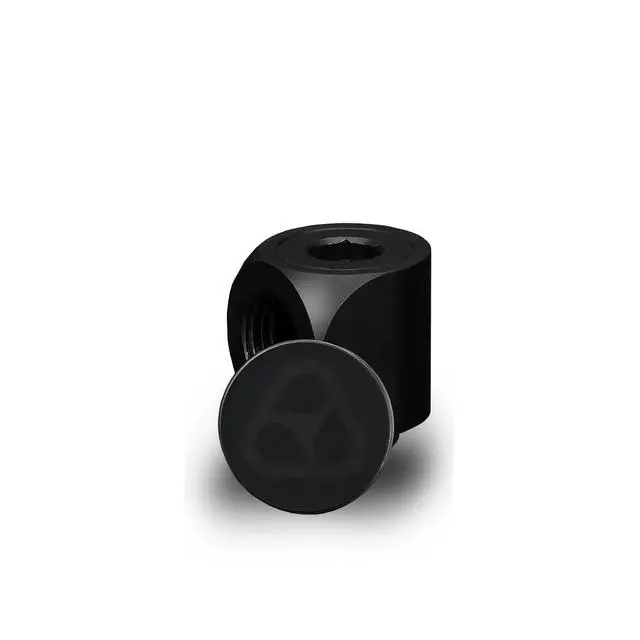 Alt view image 6 of 7 - Thermal Grizzly DeltaMate 90 Degree Rotary Fitting, Black, 6-pack