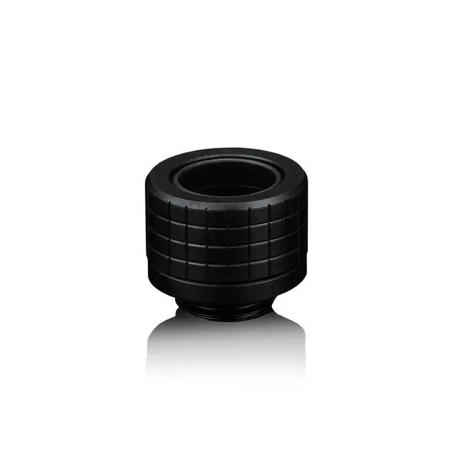 Alt view image 3 of 7 - Thermal Grizzly DeltaMate HT14 Compression Fitting for Rigid Tubing, 14mm OD, Black, 6-pack