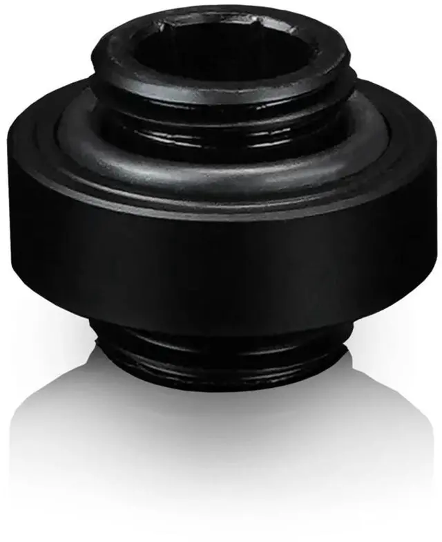 Alt view image 8 of 13 - Thermal Grizzly DeltaMate 7mm Male to Male Extender Fitting - MM7R - Black, G1/4, Brass (TG-DM-FIT-0011)