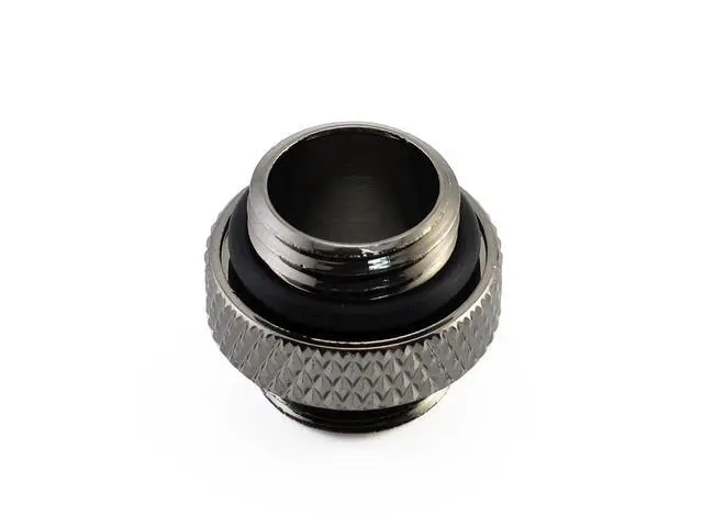 Alt view image 13 of 13 - XSPC G1/4" 5mm Male to Male Fitting, Black Chrome
