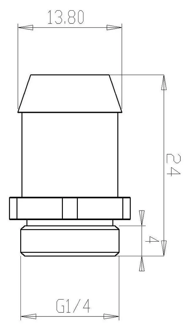 Alt view image 5 of 5 - XSPC G1/4" to 1/2" Barb Fitting for Soft Tubing, Black Chrome, 4-pack
