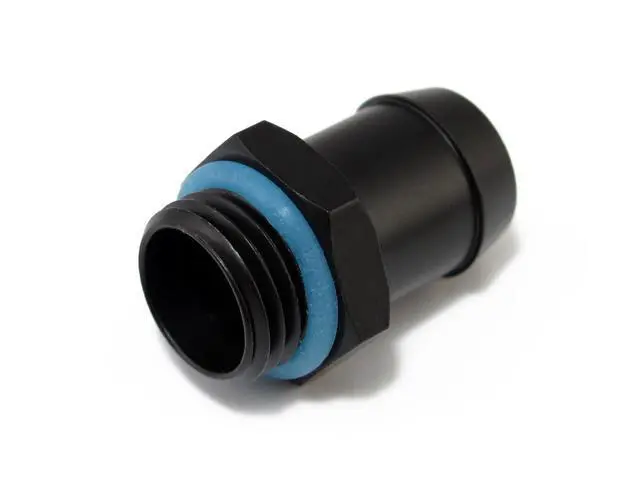 Alt view image 7 of 9 - XSPC G1/4" to 1/2" Barb Fitting for Soft Tubing, Matte Black, 6-pack
