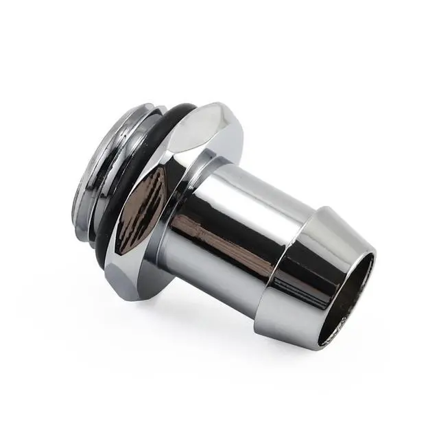 Alt view image 7 of 9 - XSPC G1/4" to 3/8" Barb Fitting for Soft Tubing, Chrome