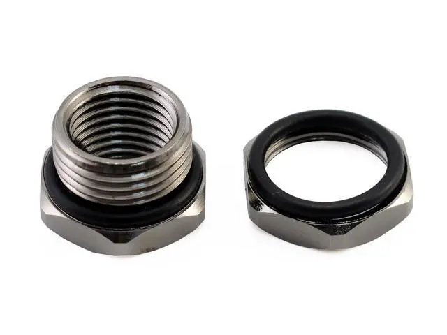 Alt view image 7 of 8 - XSPC G1/4" to G1/4" Bulkhead, Black Chrome