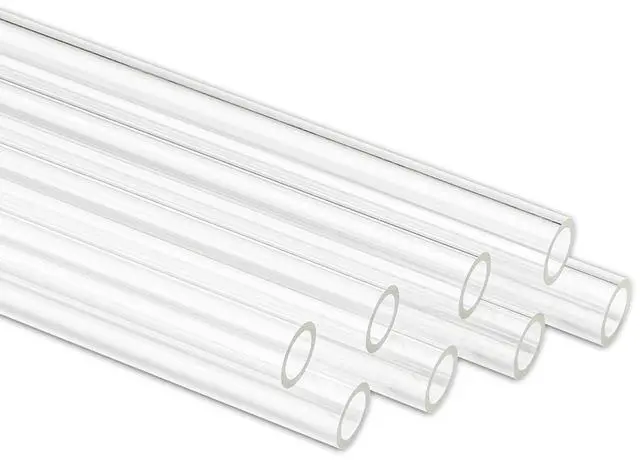 Alt view image 5 of 7 - XSPC PETG Tubing 10mm ID, 14mm OD, 0.5m, Clear, 8-pack