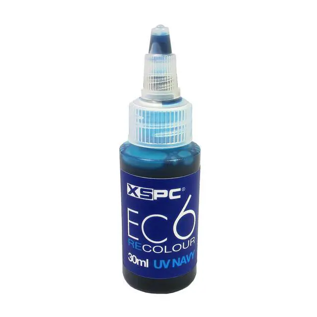 Alt view image 5 of 10 - XSPC EC6 ReColour Dye, 30 mL, UV Navy