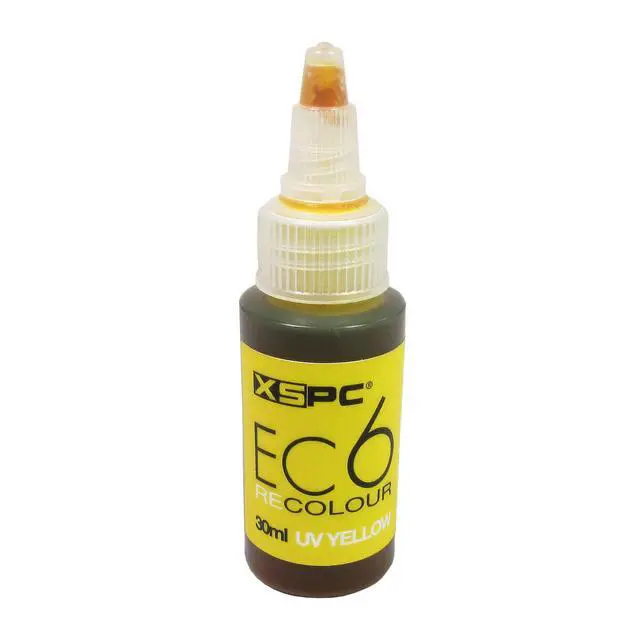 Alt view image 5 of 10 - XSPC EC6 ReColour Dye, 30 mL, UV Yellow