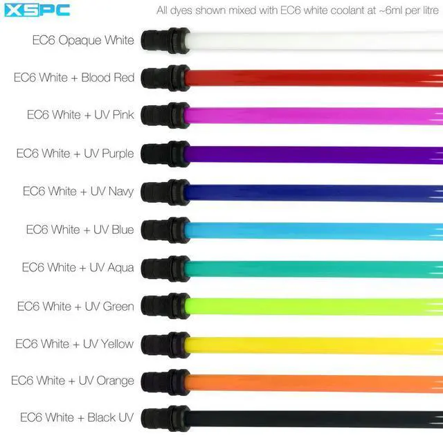 Alt view image 7 of 11 - XSPC EC6 ReColour Dye, 30 mL, UV Orange