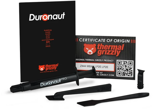 Alt view image 9 of 13 - Thermal Grizzly Duronaut Pro - 2g - Grey Thermal Paste (TG-DP-002-R)