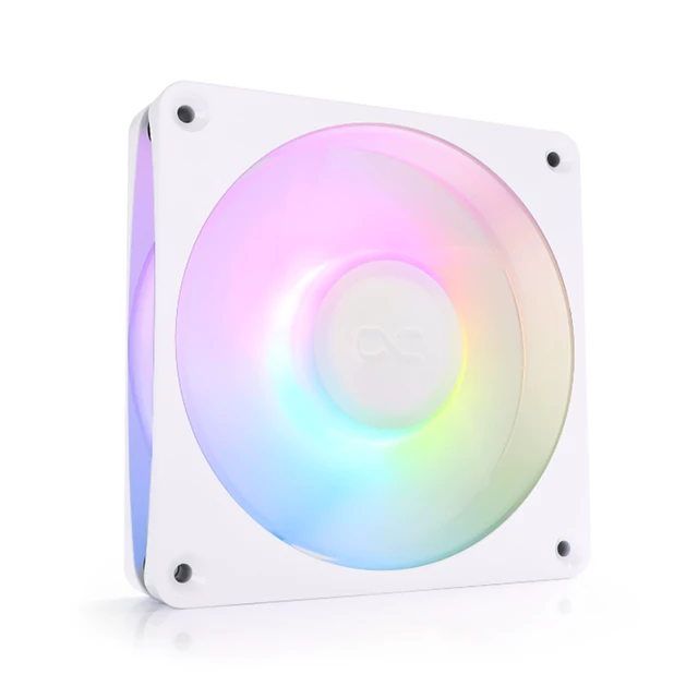 Alt view image 6 of 9 - Alphacool Apex Stealth Metal Aurora Fan White 2600rpm - 120x120x25mm, 120mm, 4-Pin PWM, 3.35 mmH2O, 59.79 CFM, 36.4 dBA, 12V (13776)