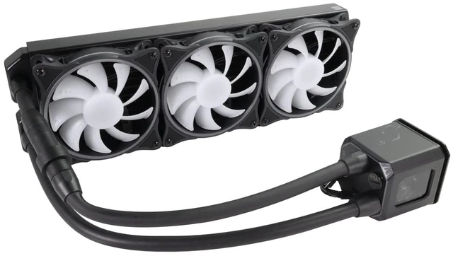 Alt view image 9 of 14 - Alphacool Eisbaer Aurora 360 CPU - Digital RGB V1.1, 360mm, Copper (10231)