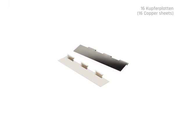 Alt view image 11 of 14 - Alphacool ES U-Shape RAM Water Cooler 8-Slot Set (17646)