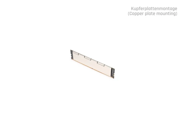 Alt view image 12 of 14 - Alphacool ES U-Shape RAM Water Cooler 8-Slot Set (17646)