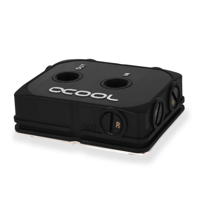 Alt view image 8 of 11 - Alphacool Eisblock XPX Pro 1U Ampere LGA 4926 CPU Water Block, G1/4, Copper, Black (13529)