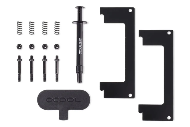 Alt view image 11 of 11 - Alphacool Eisblock XPX Pro 1U Ampere LGA 4926 CPU Water Block, G1/4, Copper, Black (13529)