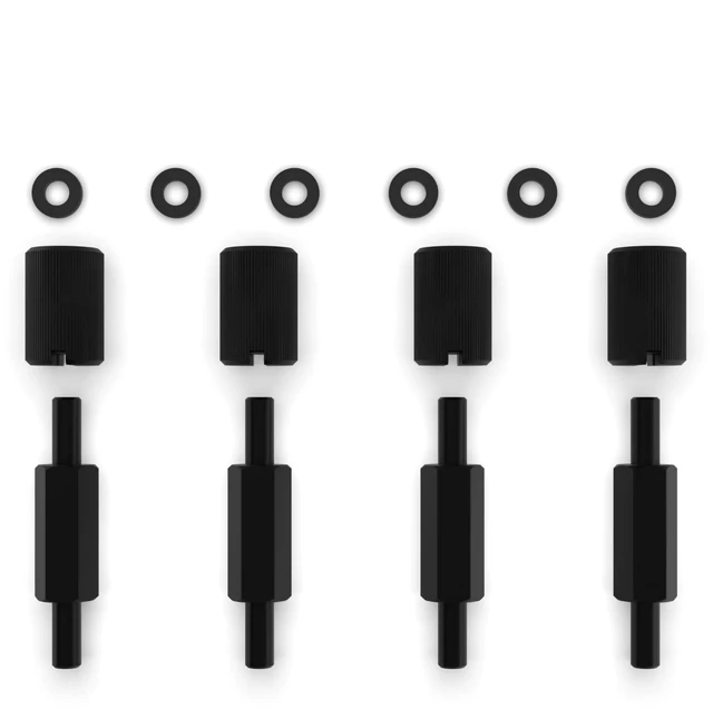 Alt view image 3 of 3 - Alphacool Screw Set Core CPU Cooler LGA 1700 CPU Mounting Hardware, Black (10199)