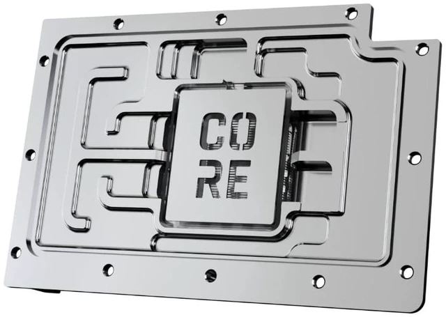 Alt view image 12 of 13 - Alphacool Core Geforce RTX 5080 Reference Waterblock with Backplate, G1/4, Chrome Plated Copper, ARGB (10248)