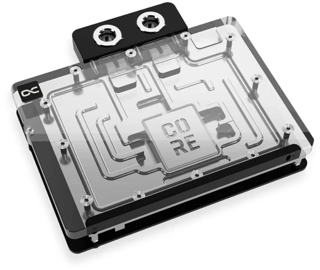 Alt view image 8 of 13 - Alphacool Core Geforce RTX 5080 Gamerock + Phantom Waterblock with Backplate, G1/4, Chrome Plated Copper, ARGB (10260)