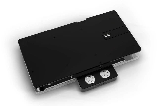 Alt view image 11 of 13 - Alphacool Core Geforce RTX 5090 TUF Gaming Waterblock with Backplate, G1/4, Chrome Plated Copper, ARGB (10269)